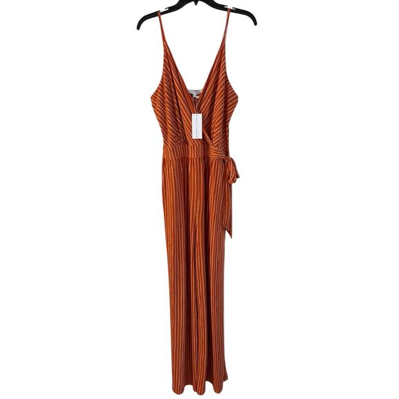 ANIA  GREEN AND ORANGE JUMPSUIT